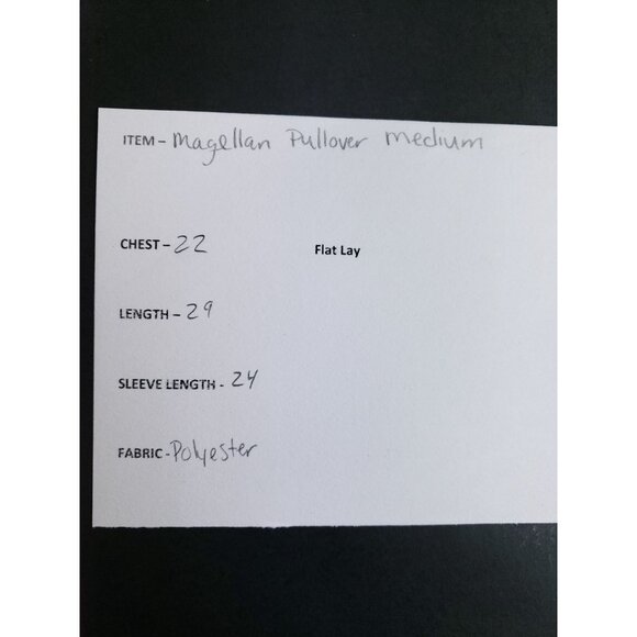 Magellan Classic Fit Mesh Pullover Women's Size Medium Black Realtree Edge Camou - Picture 6 of 7